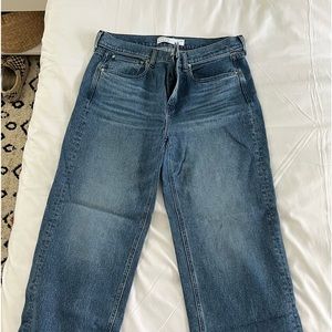 AYR Secret Sauce wide leg jeans. Size 34 waist, 32 length.